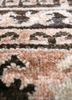 viscaya beige and brown afghan wool hand knotted Rug - CloseUp
