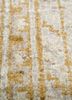 viscaya green afghan wool hand knotted Rug - CloseUp