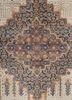 someplace in time ivory afghan wool hand knotted Rug - CloseUp someplace in time ivory afghan wool hand knotted Rug - CloseUp