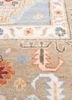 savana blue wool hand knotted Rug - CloseUp savana blue wool hand knotted Rug - CloseUp