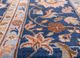 aurora blue wool hand knotted Rug - CloseUp aurora blue wool hand knotted Rug - CloseUp