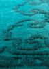 majnun green wool hand knotted Rug - CloseUp majnun green wool hand knotted Rug - CloseUp