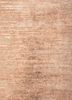 hidden by kavi red and orange afghan wool and silk hand knotted Rug - CloseUp hidden by kavi red and orange afghan wool and silk hand knotted Rug - CloseUp