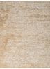 entropy ivory wool and silk hand knotted Rug - CloseUp entropy ivory wool and silk hand knotted Rug - CloseUp