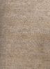 entropy ivory wool and silk hand knotted Rug - CloseUp