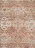 viscaya red and orange afghan wool and silk hand knotted Rug - CloseUp viscaya red and orange afghan wool and silk hand knotted Rug - CloseUp