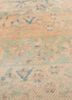 far pavilions red and orange wool and silk hand knotted Rug - CloseUp far pavilions red and orange wool and silk hand knotted Rug - CloseUp