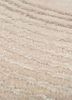 azalea ivory wool and bamboo silk hand knotted Rug - CloseUp