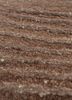 azalea beige and brown wool and bamboo silk hand knotted Rug - CloseUp