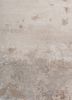 chaos theory by kavi ivory wool and bamboo silk hand knotted Rug - CloseUp