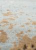 chaos theory by kavi ivory wool and bamboo silk hand knotted Rug - CloseUp chaos theory by kavi ivory wool and bamboo silk hand knotted Rug - CloseUp