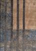aakar by kavi grey and black wool and bamboo silk hand knotted Rug - CloseUp aakar by kavi grey and black wool and bamboo silk hand knotted Rug - CloseUp
