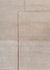 aakar by kavi ivory wool and bamboo silk hand knotted Rug - CloseUp aakar by kavi ivory wool and bamboo silk hand knotted Rug - CloseUp