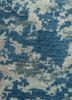 chaos theory by kavi blue wool and bamboo silk hand knotted Rug - CloseUp chaos theory by kavi blue wool and bamboo silk hand knotted Rug - CloseUp