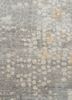 chaos theory by kavi grey and black wool and bamboo silk hand knotted Rug - CloseUp chaos theory by kavi grey and black wool and bamboo silk hand knotted Rug - CloseUp