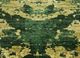 chaos theory by kavi green wool and bamboo silk hand knotted Rug - CloseUp chaos theory by kavi green wool and bamboo silk hand knotted Rug - CloseUp