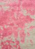 project error by kavi grey and black wool and bamboo silk hand knotted Rug - CloseUp