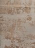 project error by kavi ivory wool and bamboo silk hand knotted Rug - CloseUp