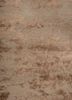 project error by kavi beige and brown wool and bamboo silk hand knotted Rug - CloseUp