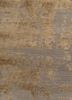 project error by kavi beige and brown wool and bamboo silk hand knotted Rug - CloseUp