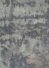 chaos theory by kavi grey and black wool and bamboo silk hand knotted Rug - CloseUp chaos theory by kavi grey and black wool and bamboo silk hand knotted Rug - CloseUp