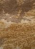chaos theory by kavi ivory wool and bamboo silk hand knotted Rug - CloseUp