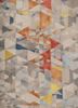 aprezo grey and black wool and bamboo silk hand knotted Rug - CloseUp aprezo grey and black wool and bamboo silk hand knotted Rug - CloseUp