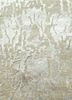 chaos theory by kavi grey and black wool and bamboo silk hand knotted Rug - CloseUp chaos theory by kavi grey and black wool and bamboo silk hand knotted Rug - CloseUp