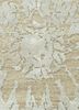 chaos theory by kavi beige and brown wool and bamboo silk hand knotted Rug - CloseUp chaos theory by kavi beige and brown wool and bamboo silk hand knotted Rug - CloseUp