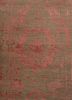 chaos theory by kavi beige and brown wool and bamboo silk hand knotted Rug - CloseUp chaos theory by kavi beige and brown wool and bamboo silk hand knotted Rug - CloseUp