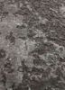 project error by kavi grey and black  hand knotted Rug - CloseUp