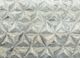 chaos theory by kavi grey and black wool and bamboo silk hand knotted Rug - CloseUp
