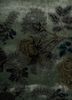gilded age green wool and bamboo silk hand knotted Rug - CloseUp gilded age green wool and bamboo silk hand knotted Rug - CloseUp