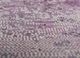 afterglow by kavi grey and black wool and bamboo silk hand knotted Rug - CloseUp