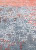 afterglow by kavi red and orange wool and bamboo silk hand knotted Rug - CloseUp afterglow by kavi red and orange wool and bamboo silk hand knotted Rug - CloseUp