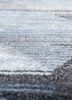 afterglow by kavi blue wool and bamboo silk hand knotted Rug - CloseUp afterglow by kavi blue wool and bamboo silk hand knotted Rug - CloseUp