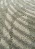 aakar by kavi green wool and bamboo silk hand knotted Rug - CloseUp