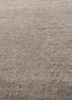 azalea beige and brown wool and bamboo silk hand knotted Rug - CloseUp