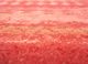 project error by kavi red and orange wool and bamboo silk hand knotted Rug - CloseUp