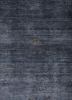 aprezo blue tencil hand knotted Rug - CloseUp aprezo blue tencil hand knotted Rug - CloseUp