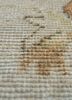 erbe ivory wool hand knotted Rug - CloseUp erbe ivory wool hand knotted Rug - CloseUp