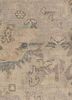 erbe ivory wool hand knotted Rug - CloseUp erbe ivory wool hand knotted Rug - CloseUp