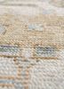 erbe beige and brown wool hand knotted Rug - CloseUp erbe beige and brown wool hand knotted Rug - CloseUp