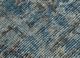 erbe blue wool hand knotted Rug - CloseUp erbe blue wool hand knotted Rug - CloseUp