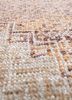 erbe beige and brown wool hand knotted Rug - CloseUp erbe beige and brown wool hand knotted Rug - CloseUp