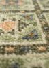 erbe green wool hand knotted Rug - CloseUp erbe green wool hand knotted Rug - CloseUp