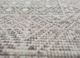 erbe grey and black wool hand knotted Rug - CloseUp