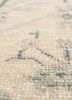 erbe grey and black wool hand knotted Rug - CloseUp