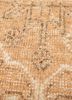 thyme red and orange wool hand knotted Rug - CloseUp