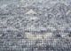 erbe grey and black wool hand knotted Rug - CloseUp